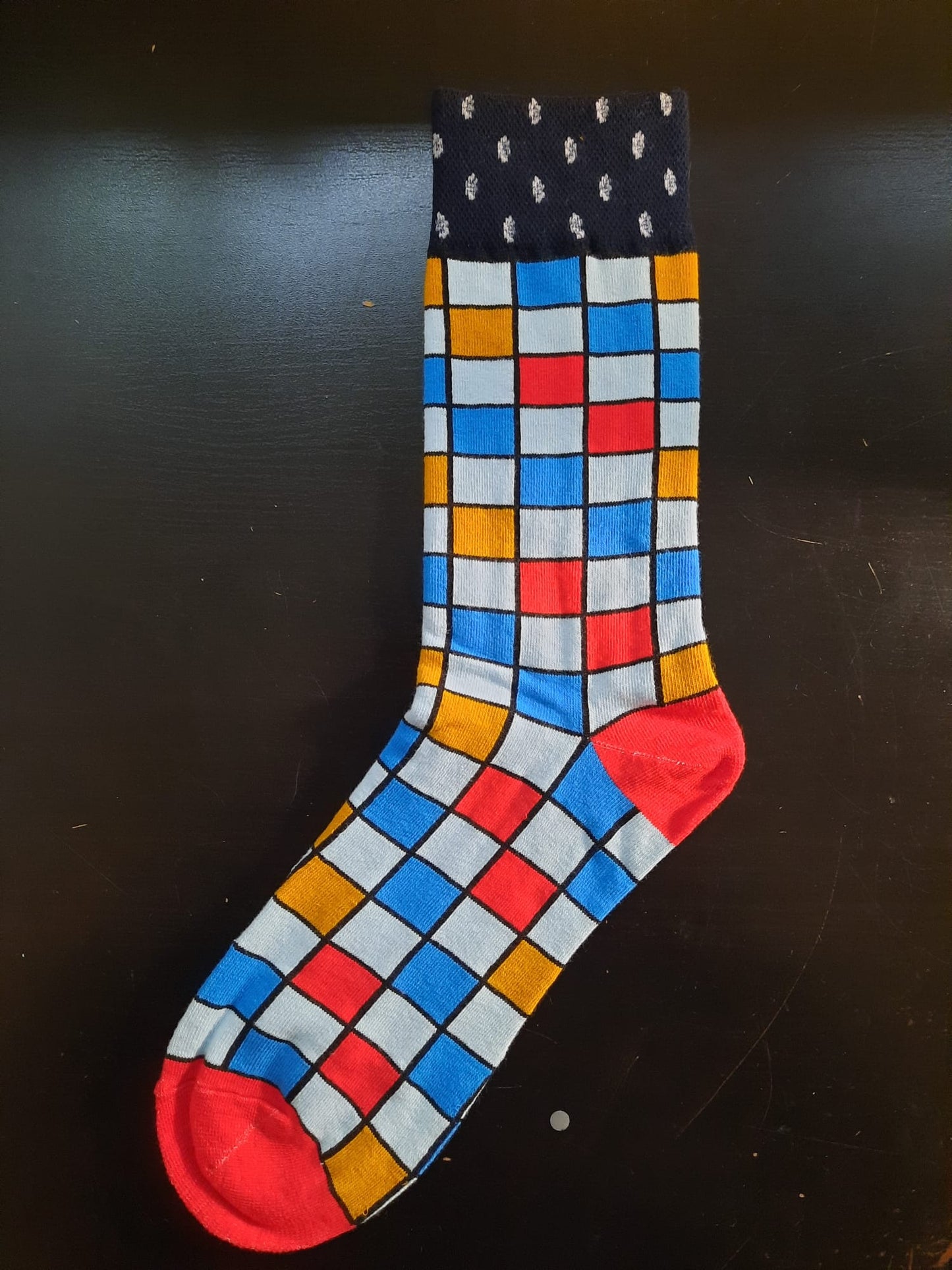 Colorful Boxes Socks - Ankle and Crew