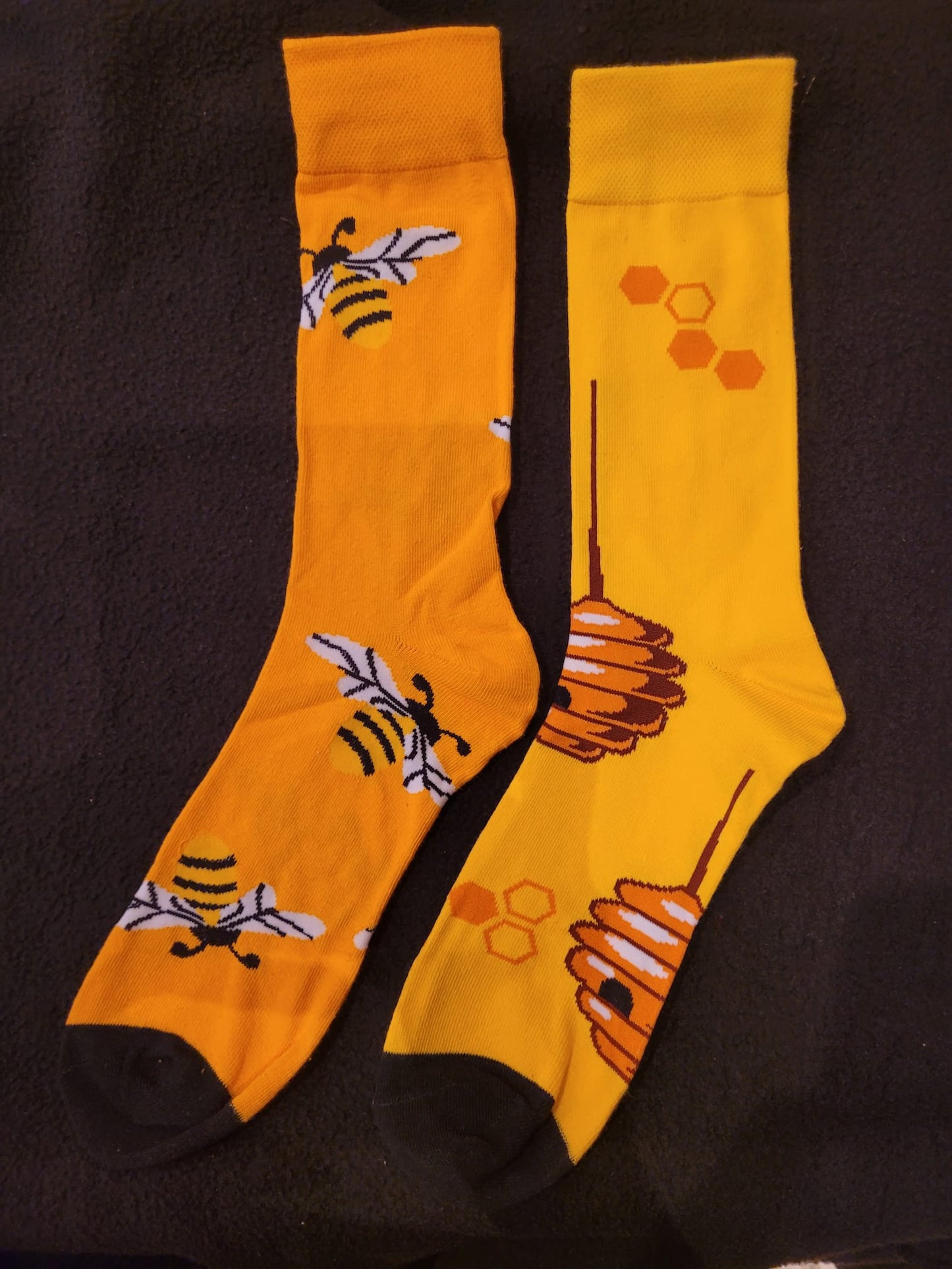 Bee and Honey Socks