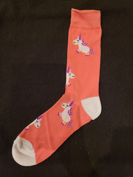 Unicorn Pink Socks